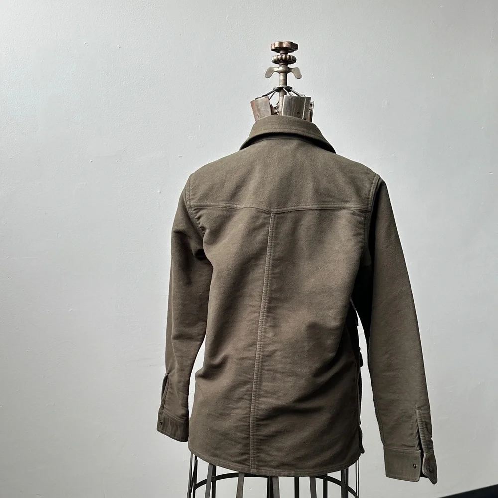 Filson Olive Utility Field Jacket Chore Coat Gorpcore Size M - Picture 3 of 11